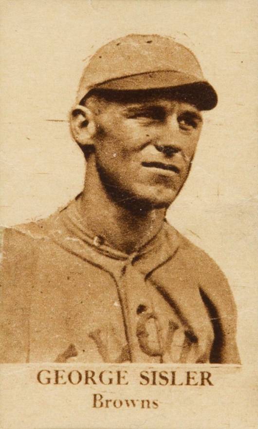1920 W-UNC (1920) Shoulderless Series George Sisler # Baseball Card
