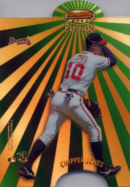 1998 Bowman's Best Mirror Image Fusion Adrian Beltre/Chipper Jones #MI15 Baseball Card