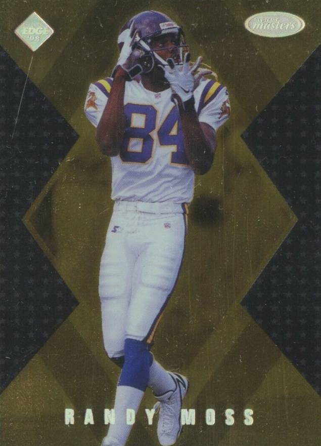 1998 Collector's Edge Masters Randy Moss #S186 Football Card