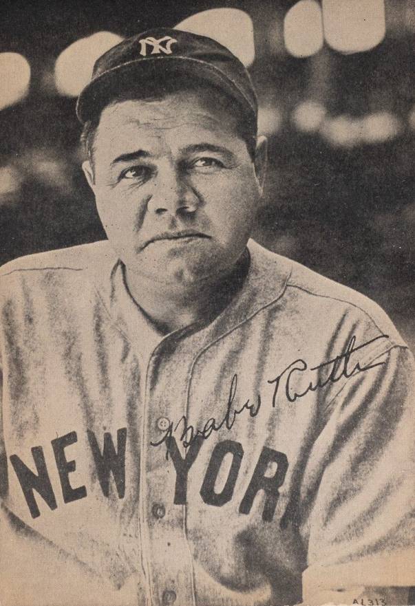 1948 American Association Babe Ruth # Baseball Card