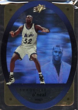 1996 SPx Shaquille O'Neal #35 Basketball Card