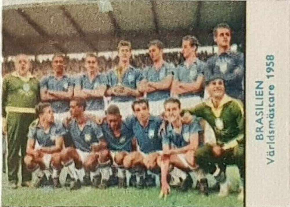 1958 Alifabolaget Brasilien Team #649 Soccer Card