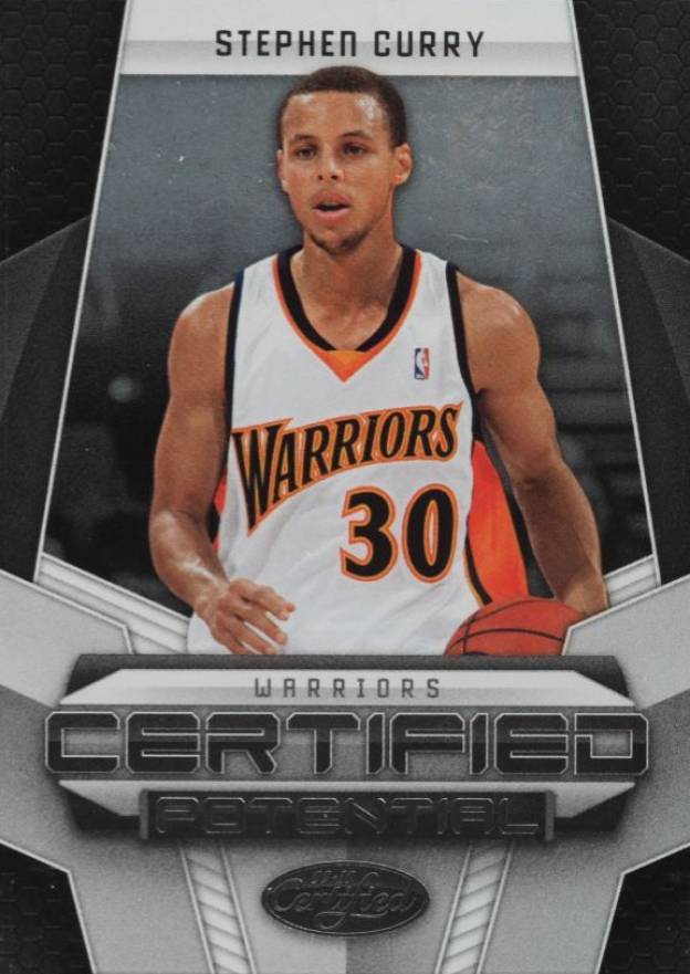 2009 Panini Certified Potential Stephen Curry #27 Basketball Card