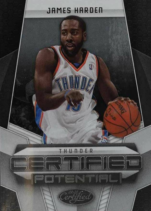 2009 Panini Certified Potential James Harden #25 Basketball Card
