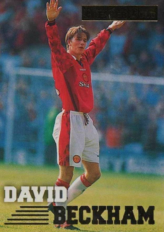 1997 Merlin Premier Gold David Beckham #92 Soccer Card
