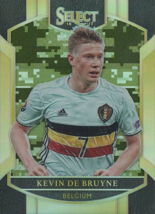 2016 Panini Select Kevin de Bruyne #59 Soccer Card