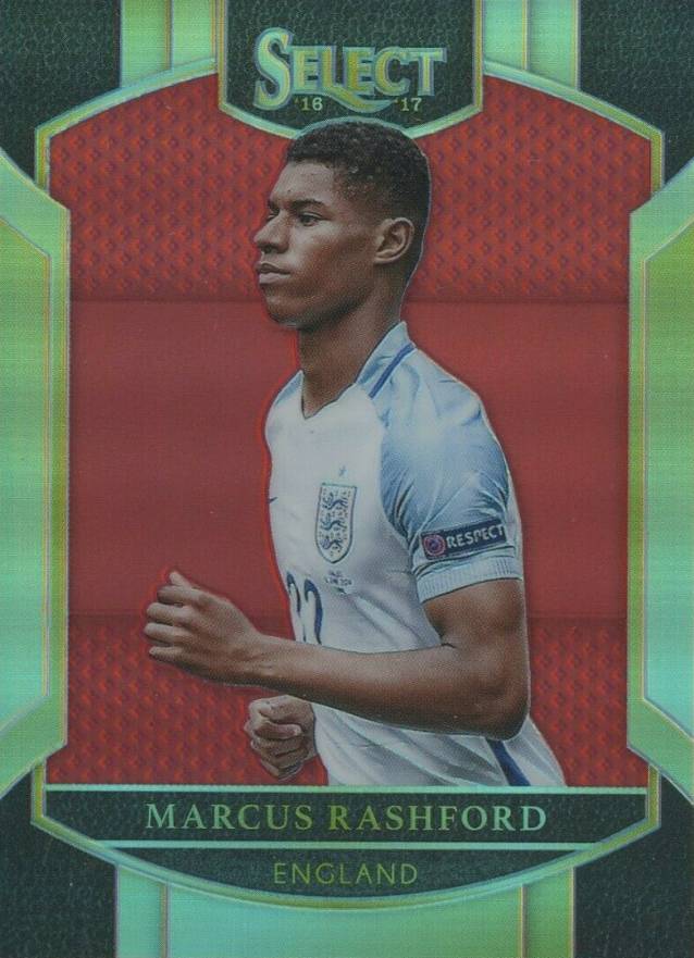 2016 Panini Select Marcus Rashford #77 Soccer Card