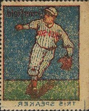 1912 Boston Red Sox Tattoos  Tris Speaker # Baseball Card