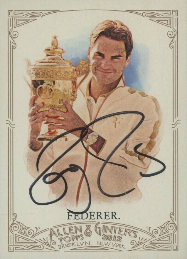 2012 Topps Allen & Ginter Roger Federer #157 Other Sports Card