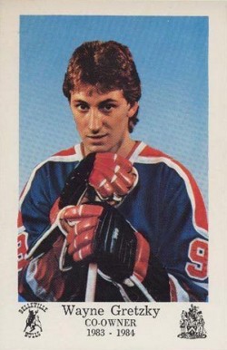 1983 Belleville Bulls Wayne Gretzky #27 Hockey Card
