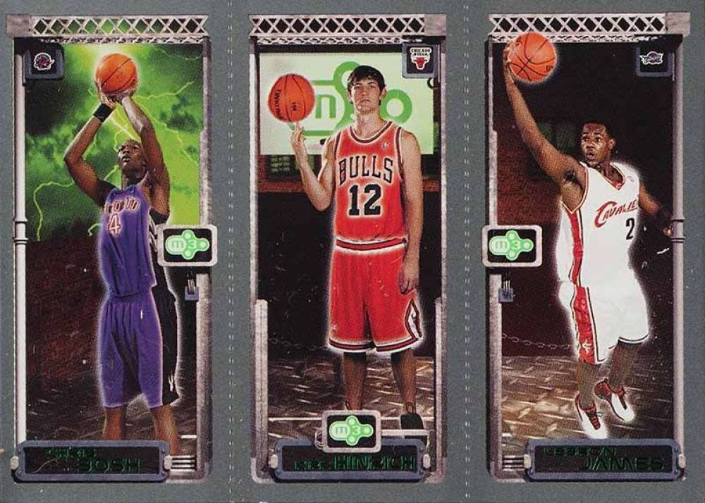 2003 Topps Rookie Matrix Bosh/Hinrich/James # Basketball Card