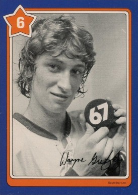 1982 Neilson's Gretzky Taping your stick #6 Hockey Card