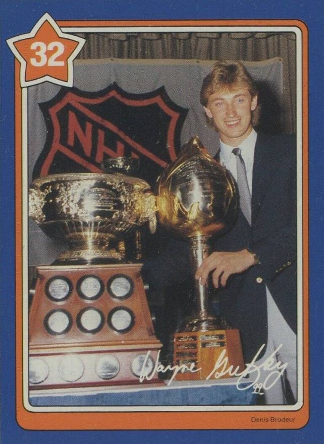 1982 Neilson's Gretzky Forechecking #32 Hockey Card