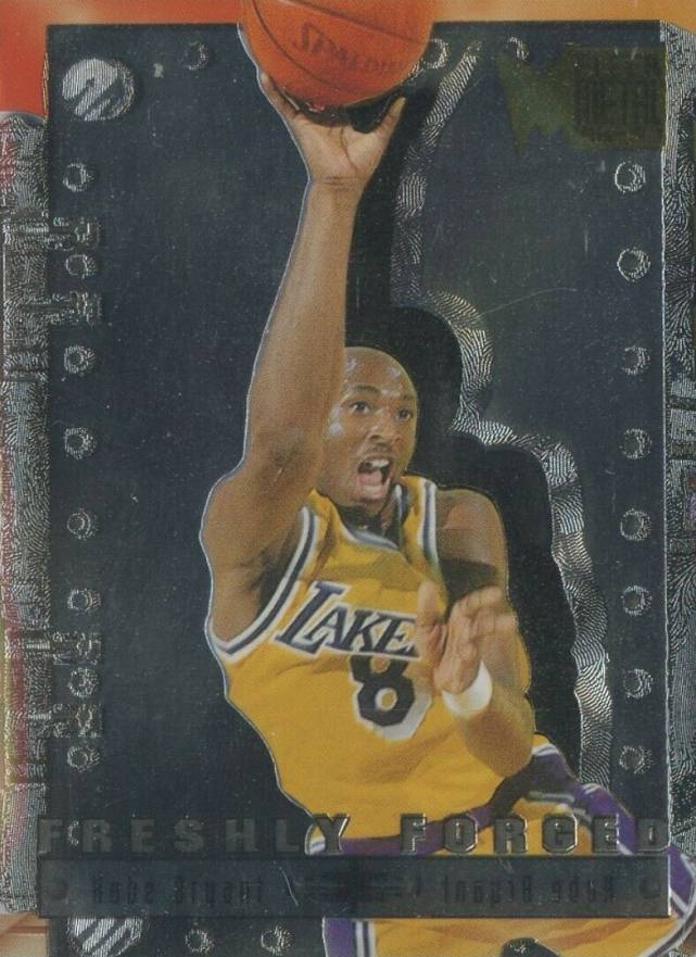 1996 Metal Freshly Forged Kobe Bryant #3 Basketball Card