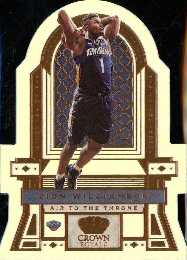 2019 Crown Royale Air To The Throne James/Williamson #9 Basketball Card