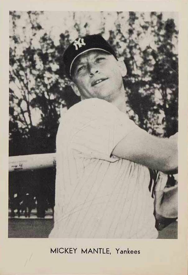 1955 N.Y. Yankees Picture Pack Mickey Mantle # Baseball Card