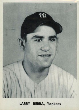 1955 N.Y. Yankees Picture Pack Yogi Berra # Baseball Card