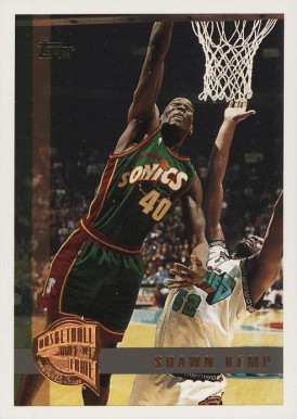 1997 Topps Shawn Kemp #92 Basketball Card