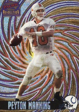 1998 Pacific Revolution Peyton Manning #58 Football Card