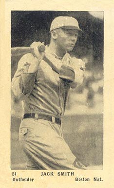 1927 American Caramel--Series of 60 Jack Smith #51 Baseball Card