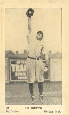 1927 American Caramel--Series of 60 Ed Brown #50 Baseball Card