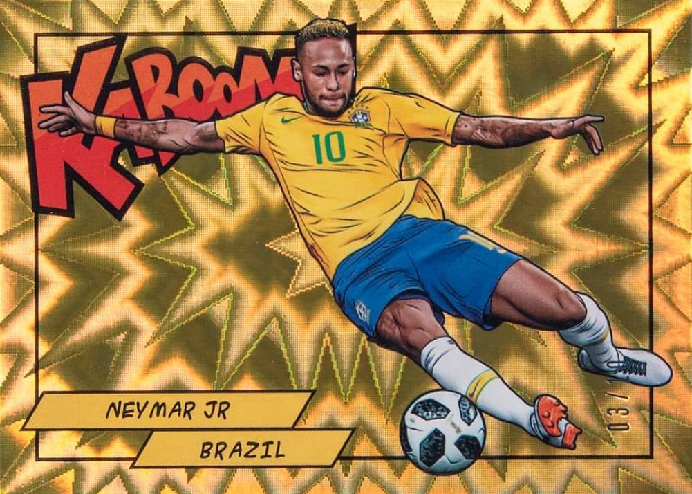 2018 Panini Kaboom Neymar Jr. #NJ Soccer Card