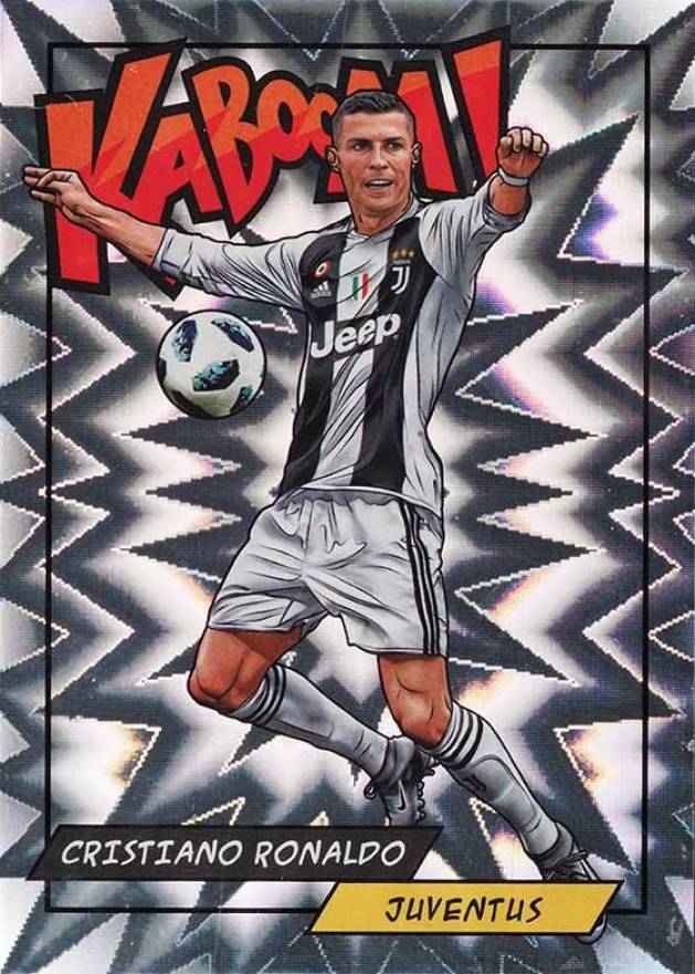2018 Panini Kaboom Cristiano Ronaldo #CR Soccer Card
