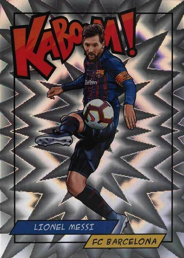 2018 Panini Kaboom Lionel Messi #LMS Soccer Card