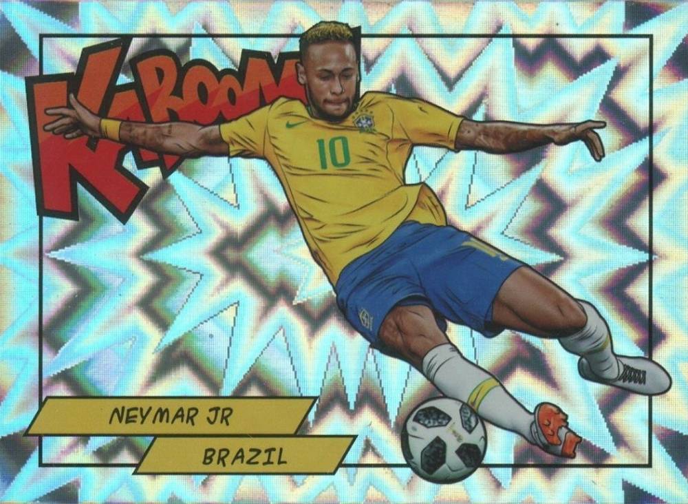 2018 Panini Kaboom Neymar Jr. #NJ Soccer Card