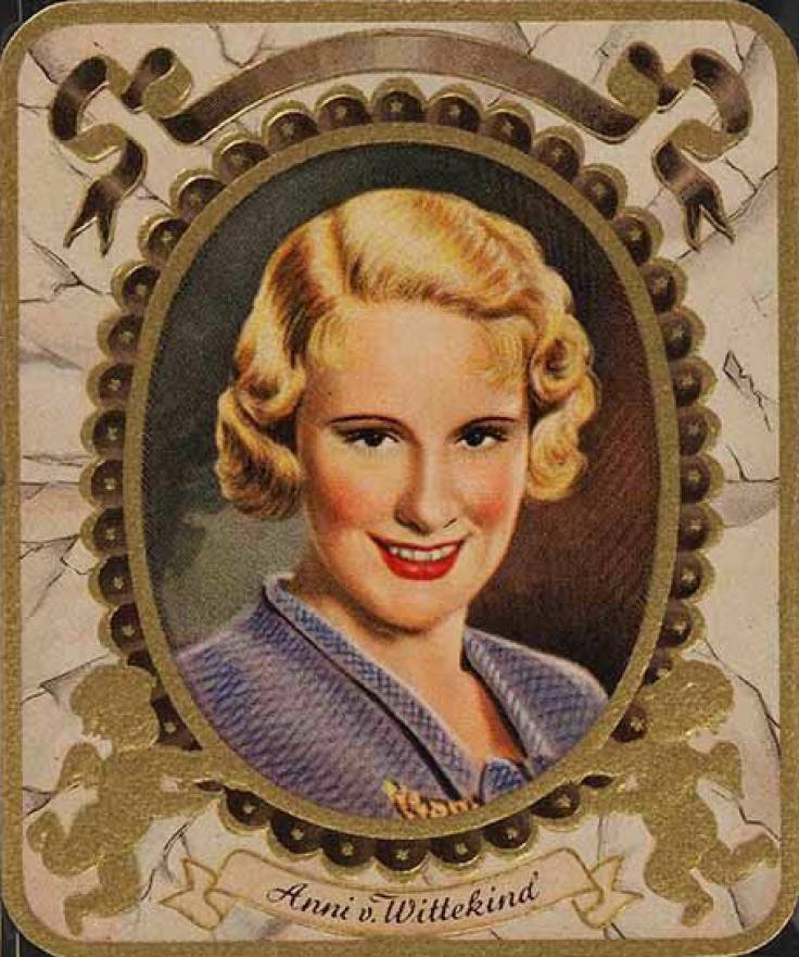 1934 Garbaty Cigarette Moderne Schonheitsgalerie Anni V. Wittekind #288 Non-Sports Card