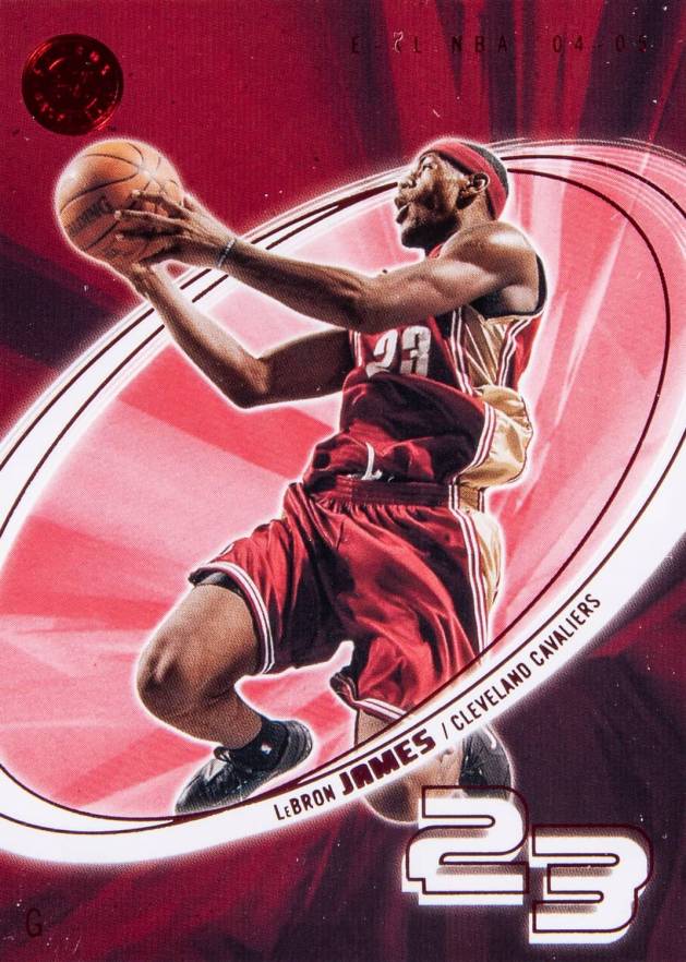 2004 SkyBox E-XL LeBron James #53 Basketball Card