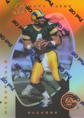 1997 Pinnacle Certified Brett Favre #3 Football Card