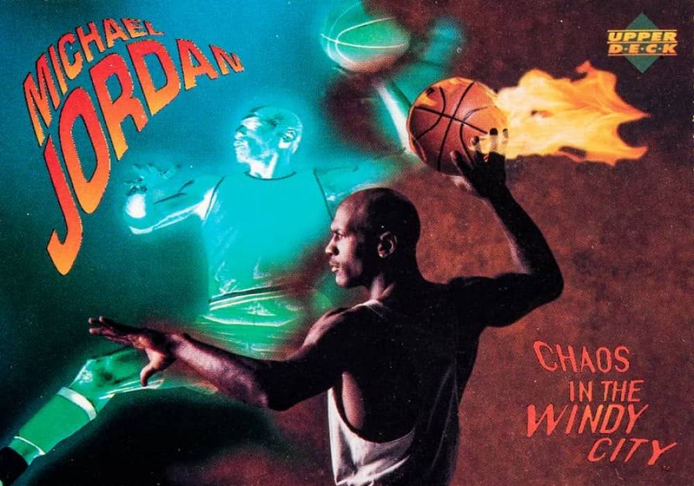 1994 Upper Deck Nintendo Michael Jordan # Basketball Card