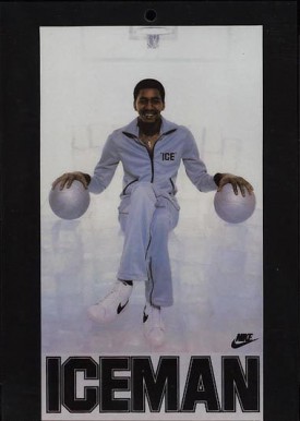 1984 Nike Poster Cards  George Gervin #202 Basketball Card