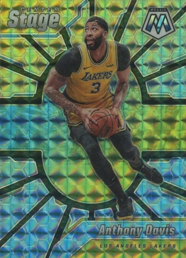2019 Panini Mosaic Center Stage Anthony Davis #10 Basketball Card