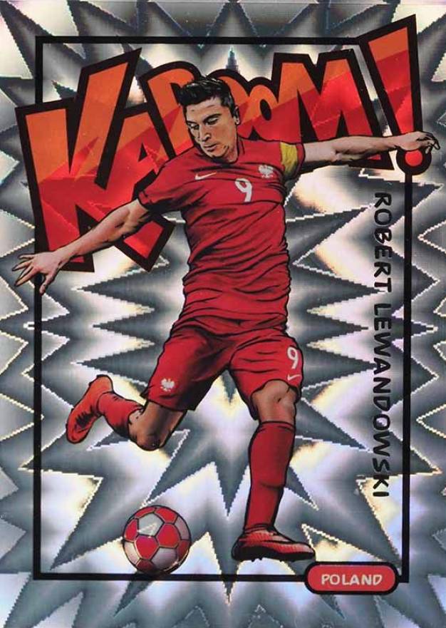 2017 Panini Select Kaboom  Robert Lewandowski #9 Soccer Card