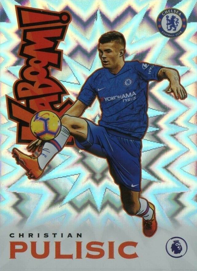 2019 Panini Prizm Premier League Kaboom! Christian Pulisic #K-5 Boxing & Other Card