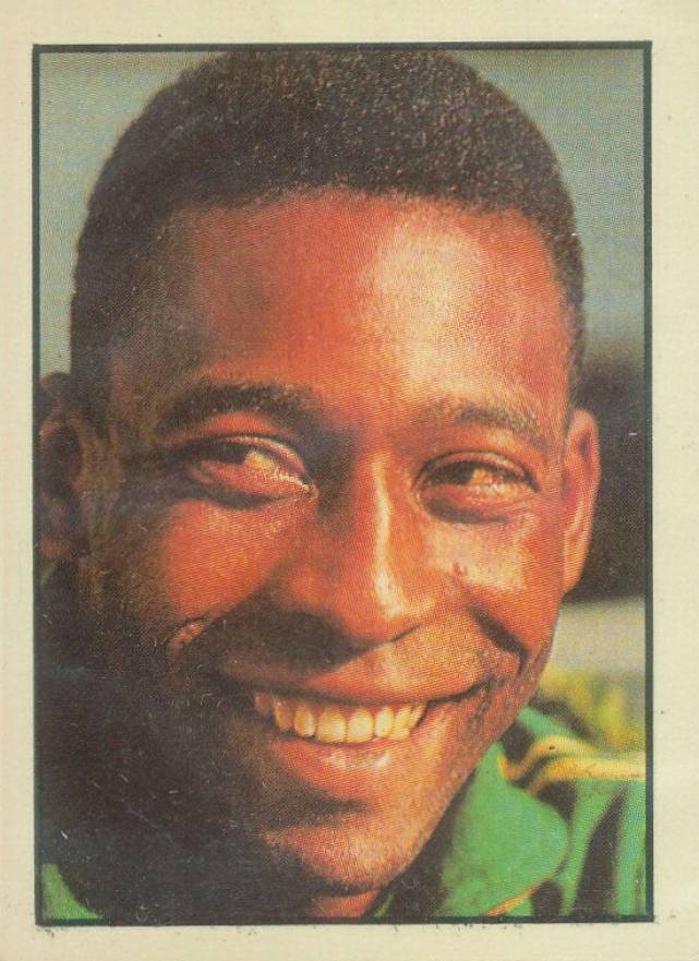 1971 Williams Forlags Fotboll 71 Pele #260 Soccer Card