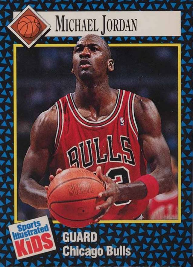 1992 S.I. for Kids Series 2 Michael Jordan #4 Basketball Card