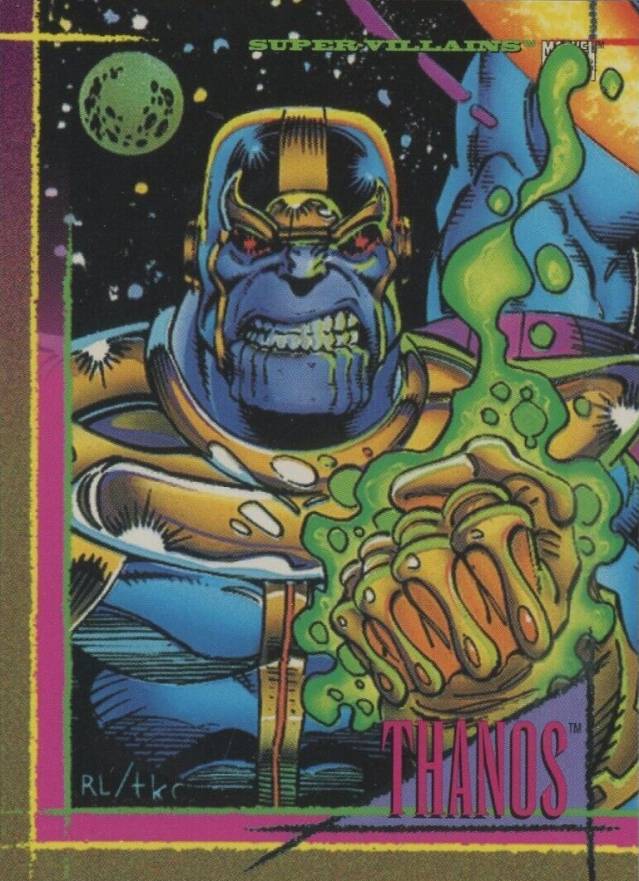 1993 Marvel Universe Thanos #16 Non-Sports Card