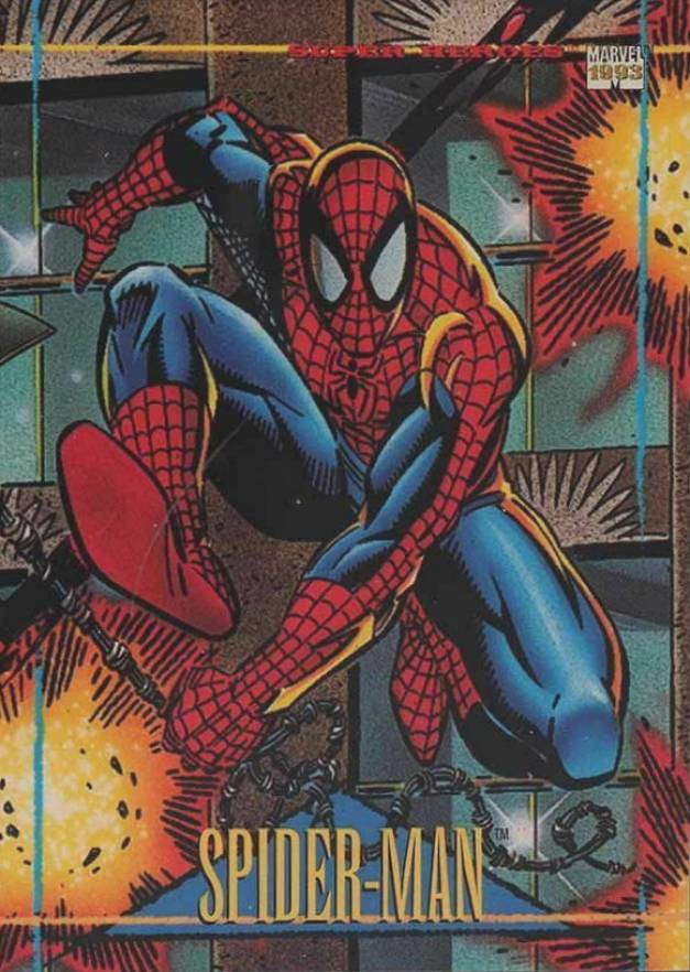 1993 Marvel Universe Spider-Man #59 Non-Sports Card