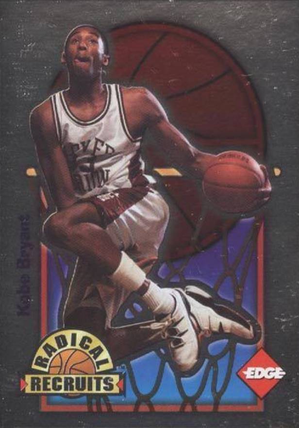 1996 Collector's Edge Radical Recruits Kobe Bryant #3 Basketball Card