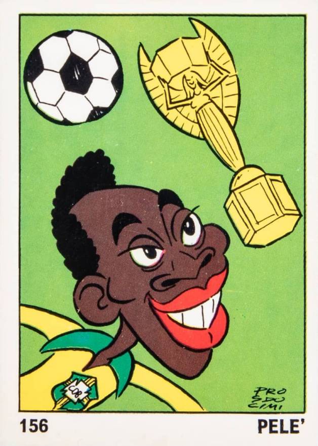 1973 Panini OK VIP Pele #156 Soccer Card