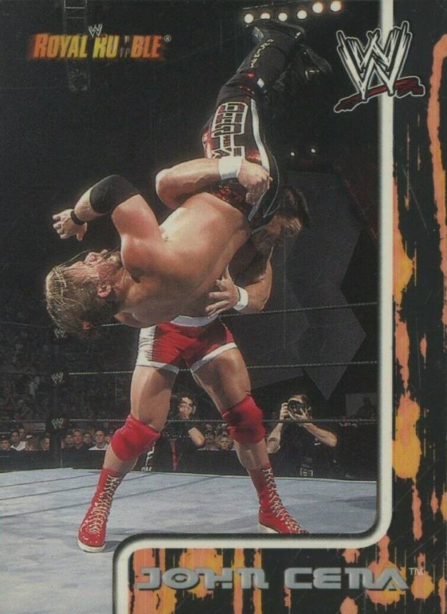 2002 Fleer WWF Royal Rumble John Cena #7 Other Sports Card