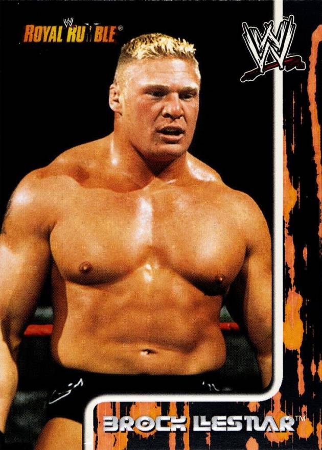 2002 Fleer WWF Royal Rumble Brock Lesnar #4 Boxing & Other Card