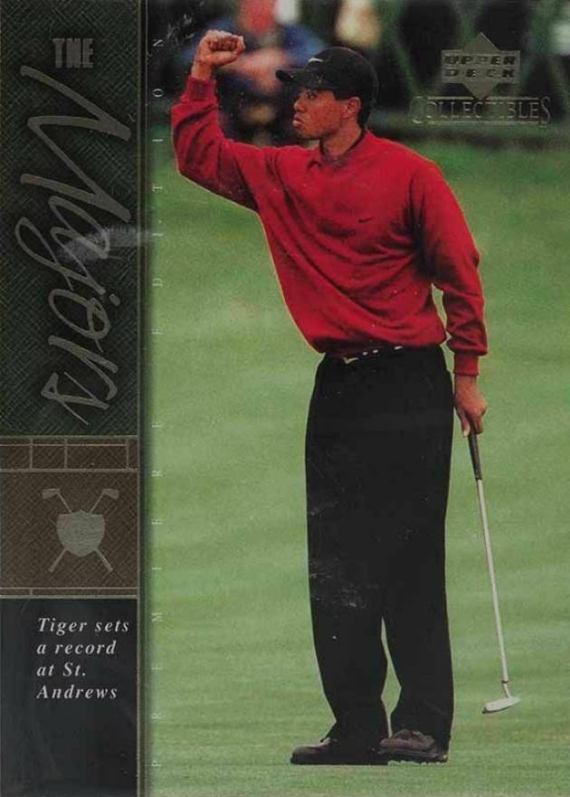 Tiger Woods 2001 Upper Deck Unsigned Card PGC 