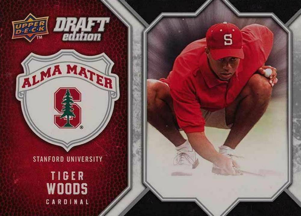2009 Upper Deck Draft Edition Alma Mater Tiger Woods #AM-TW Other Sports Card