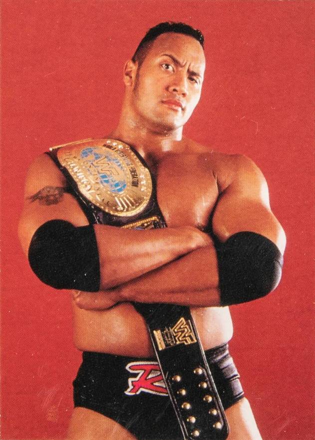 1998 Comic Images WWF Wrestling Superstarz Dwayne Johnson #8 Other Sports Card