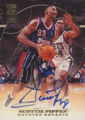 1999 Topps Certified Autograph Scottie Pippen #SP Basketball Card