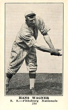 1917 Collins-McCarthy Hans Wagner #180 Baseball Card